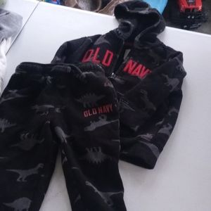 Old Navy zipper hoodie with matching pants